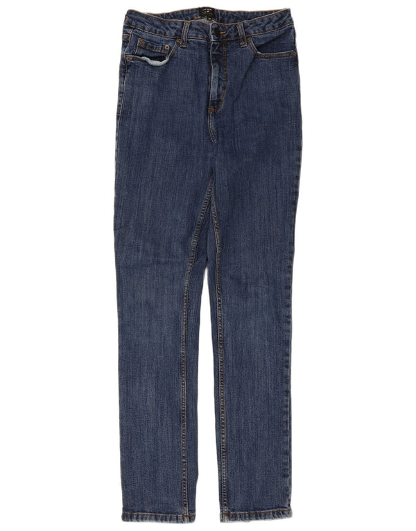 John Lewis Vaqueros ajustados para mujer UK 10 Small W28 L29 Algodón azul