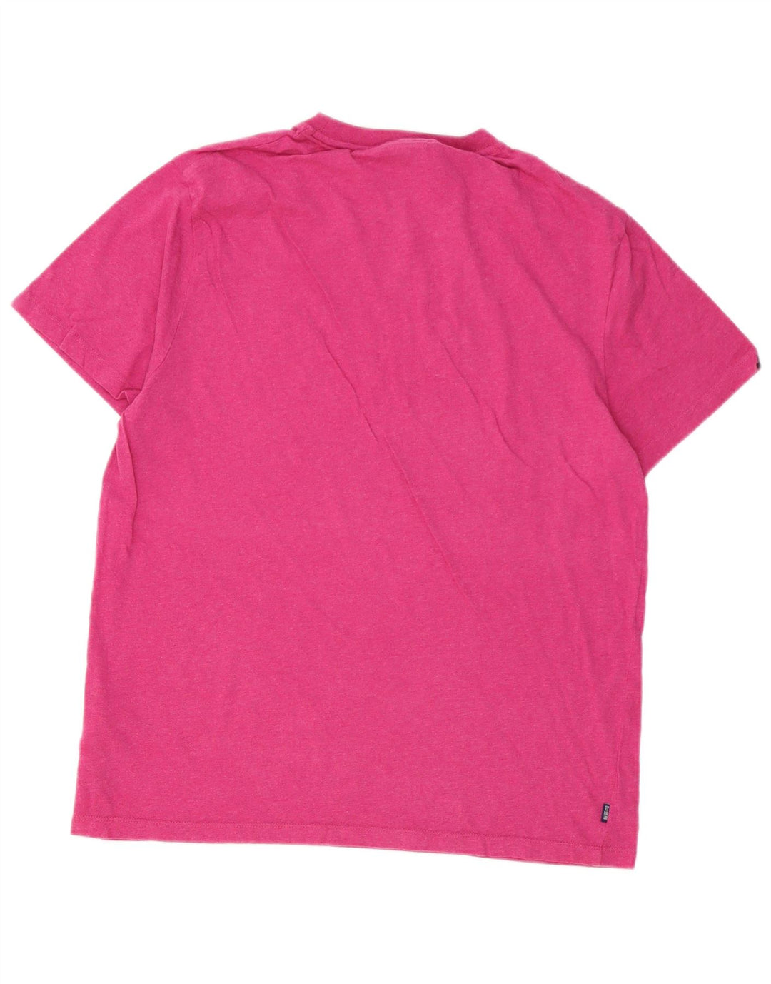 SUPERDRY Camiseta Hombre Top 2XL Algodón Rosa