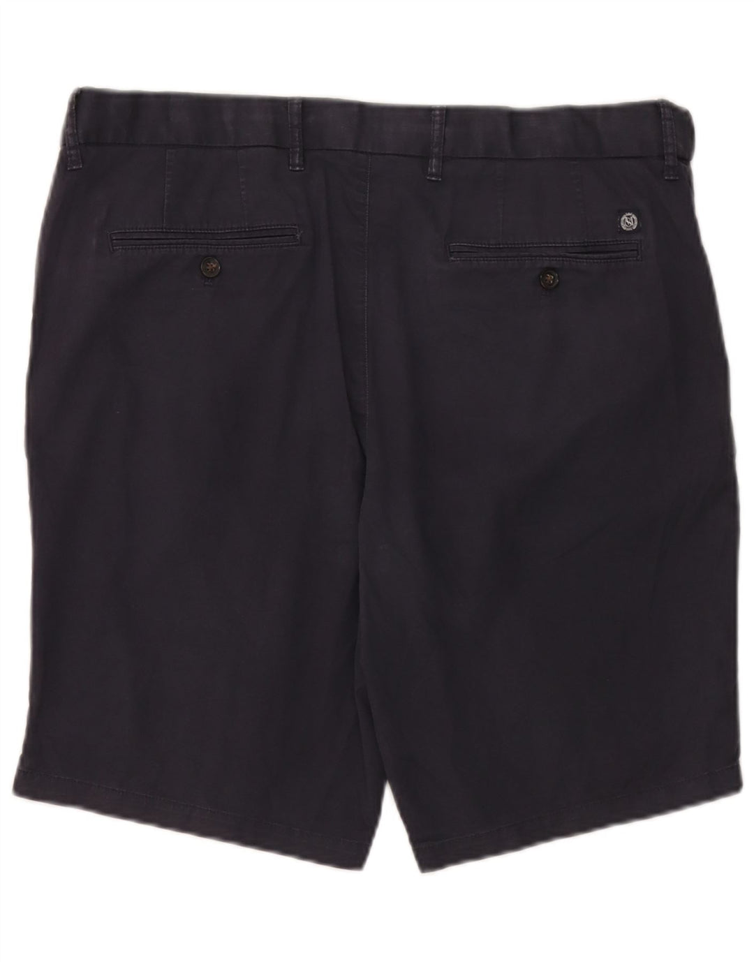 Marks & Spencer Pantalones cortos chinos para hombre W36 Grande Algodón azul marino