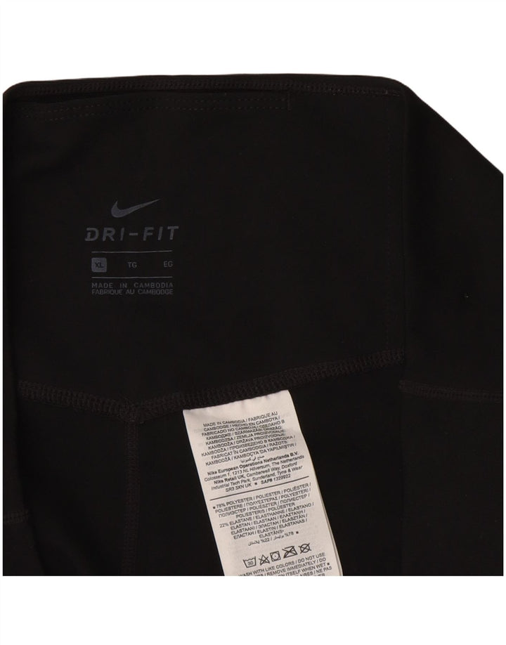 Leggings NIKE Dri Fit para mujer ES 40 XL Poliéster negro