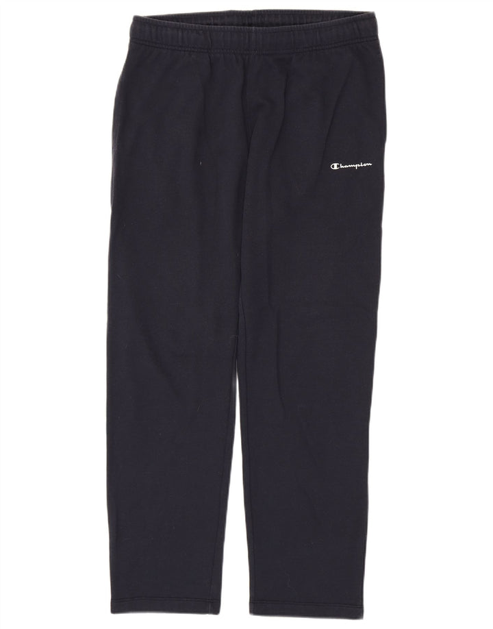 Champion Pantalón De Chándal Para Hombre Grande Azul Marino Algodón