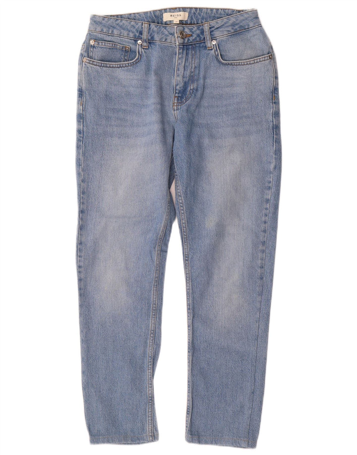 Vaqueros Cónicos Reiss Mujer W28 L27 Azul