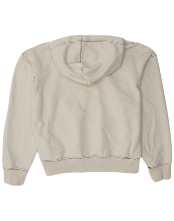 Zara Hombre Chándal Completo Con Capucha Algodón Blanco Mediano