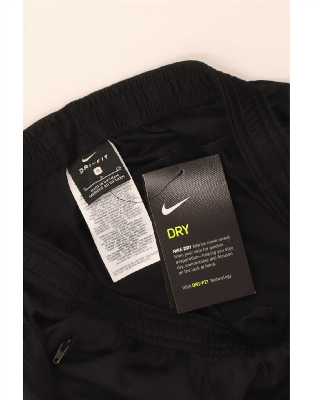 Nike Dri Fit - Pantalón de chándal para hombre, poliéster, color negro