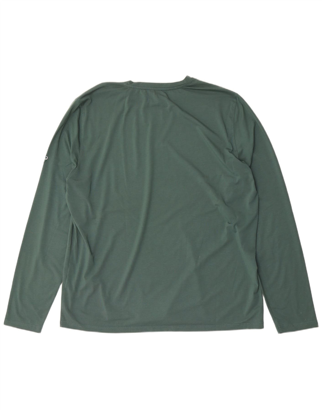 Mammut Mens Graphic Top Manga Larga 2XL Poliéster Verde