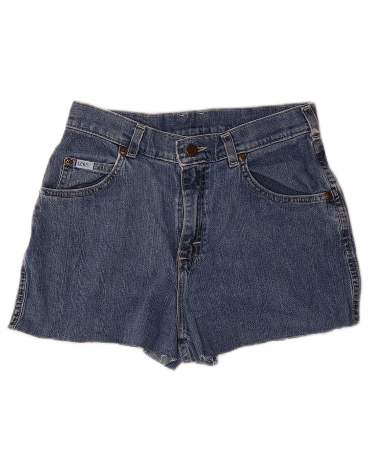 Shorts vaqueros para mujer LEE W28 Algodón azul medio