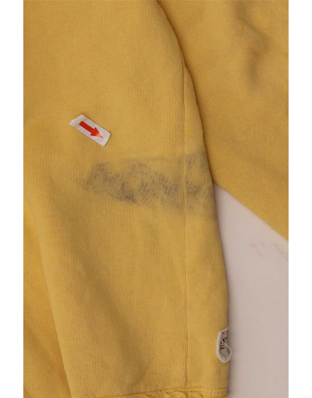Puma Hombre Sudadera Con Capucha Gráfica Jersey De Algodón Amarillo Medio