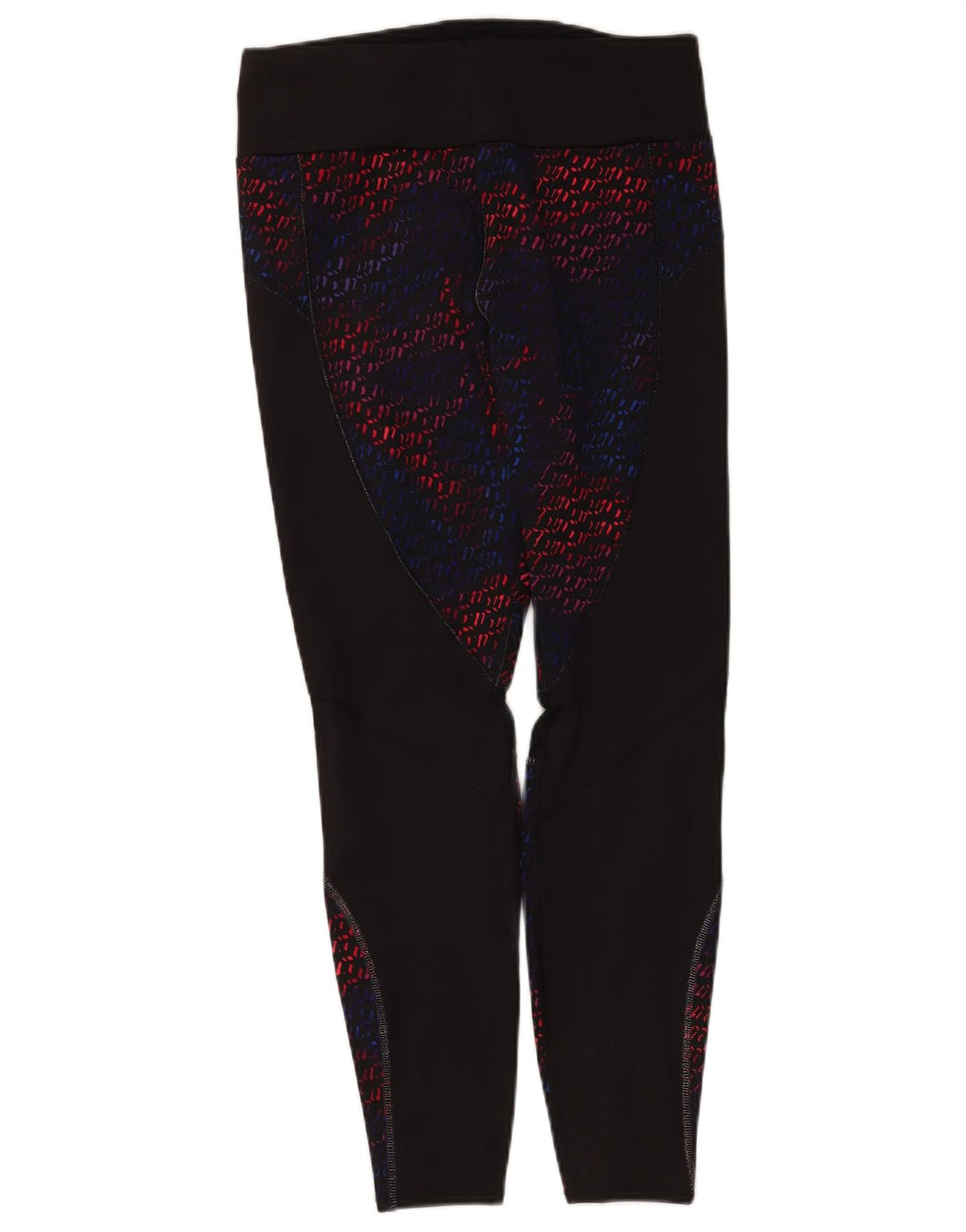 Marks & Spencer Leggings para mujer UK 44 Grande Poliéster geométrico negro