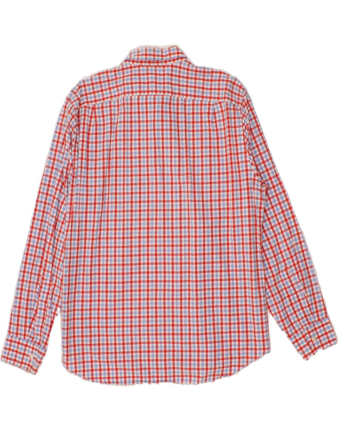 J. CREW Mens Shirt XL Red Check Cotton Vintage J. Crew and Second-Hand J. Crew from Messina Hembry 