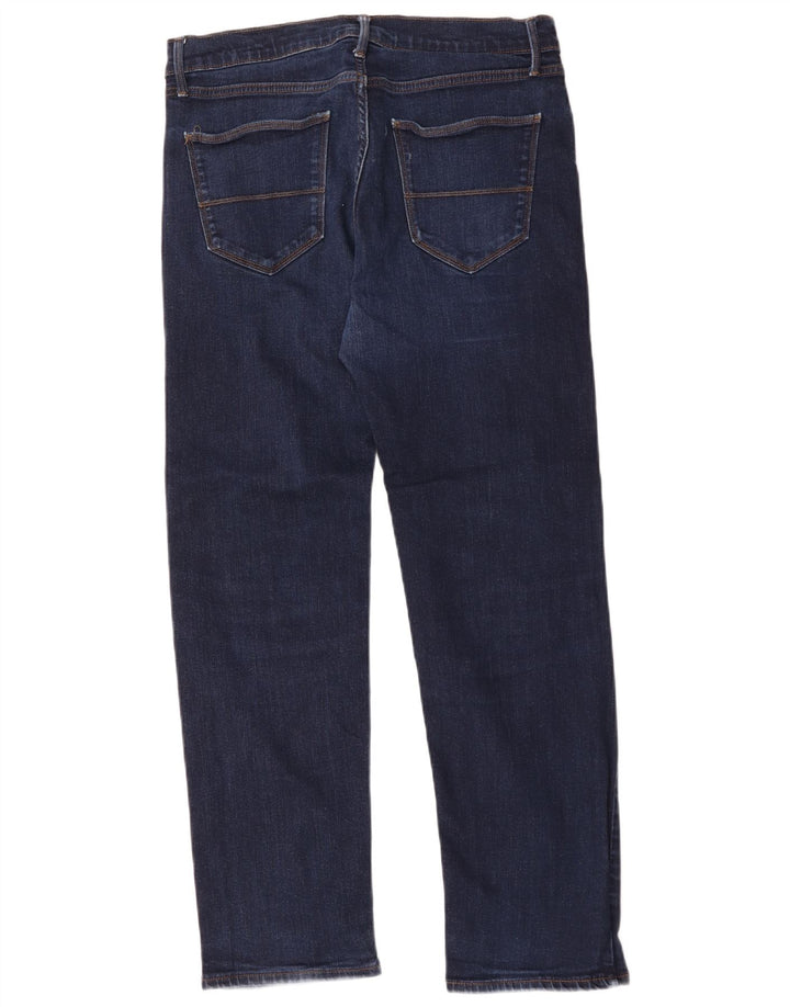 Marks & Spencer Jeans rectos para hombre W34 L31 Algodón azul marino