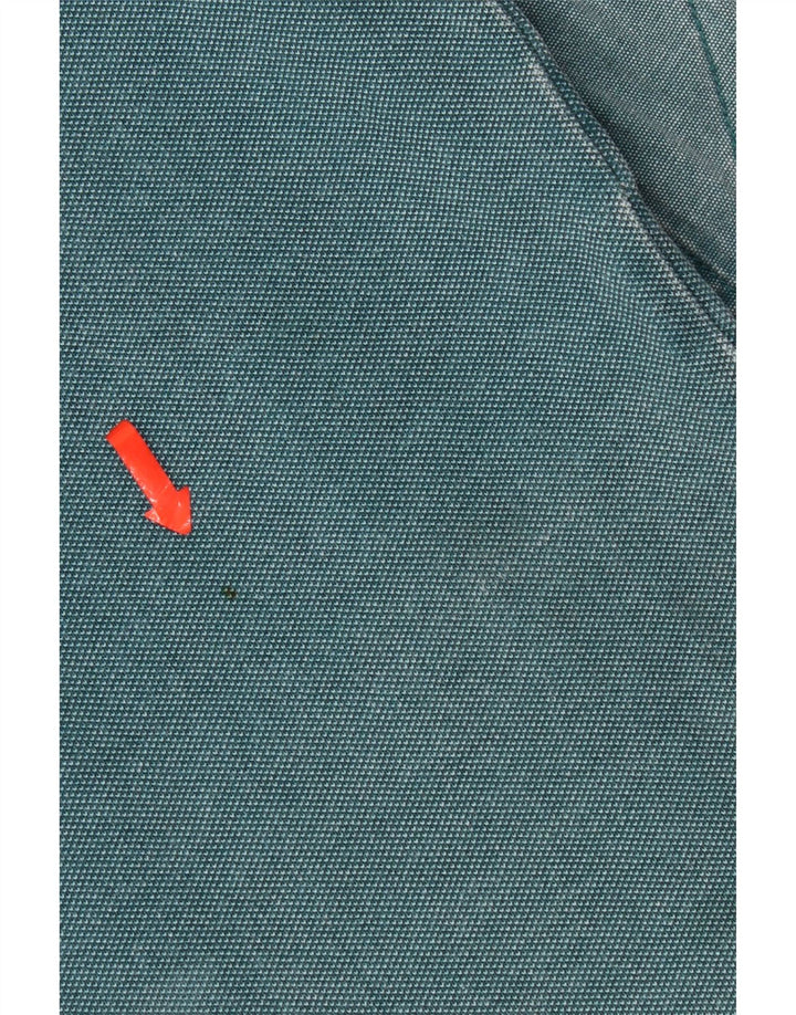 Sudadera con capucha y cuello con cremallera para hombre de Fat Face, jersey de algodón azul grande