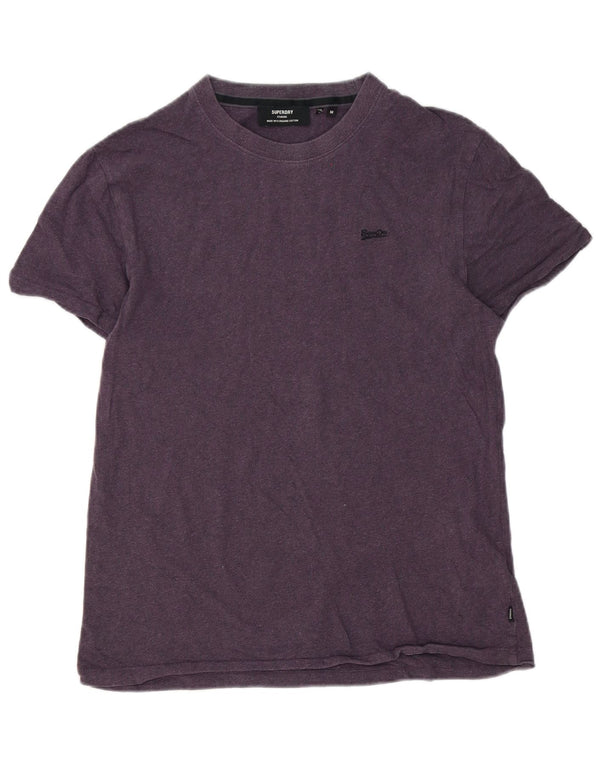 Superdry Camiseta para hombre Top Medium Purple Cotton