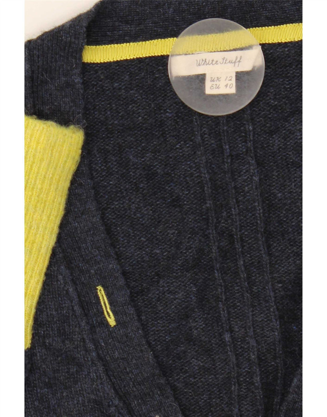 Cárdigan para mujer de White Stuff, talla 42, talla mediana, color azul marino