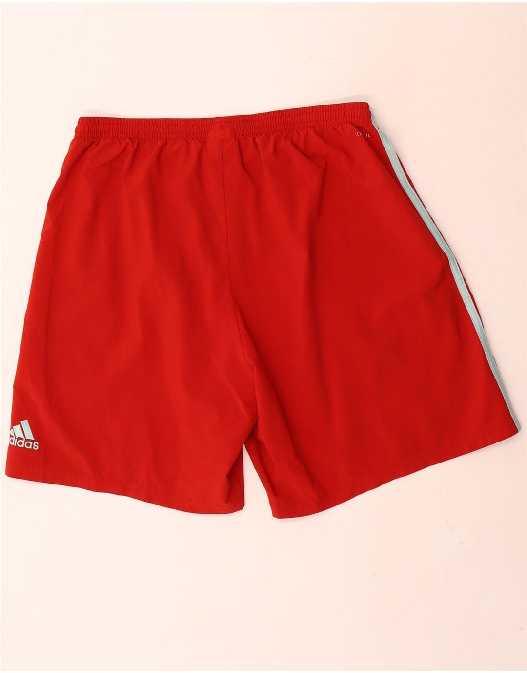 Adidas Pantalones cortos deportivos para hombre XL Rojo Poliéster