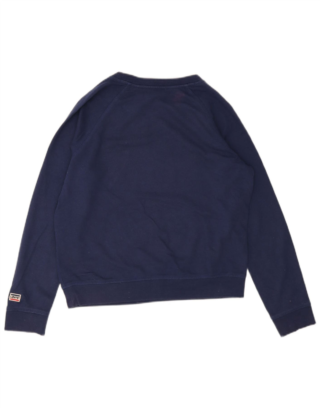 Levi's Sudadera gráfica para mujer Jumper UK 14 Medium Azul marino Algodón
