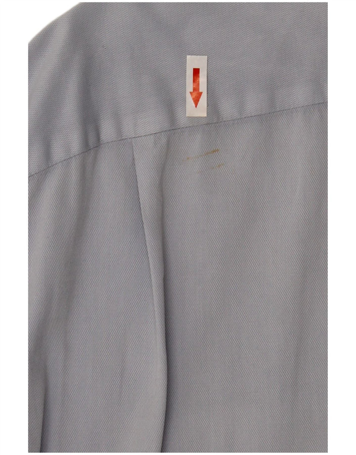 Polo Lacoste de manga corta para hombre, corte regular, talla 43, grande, azul