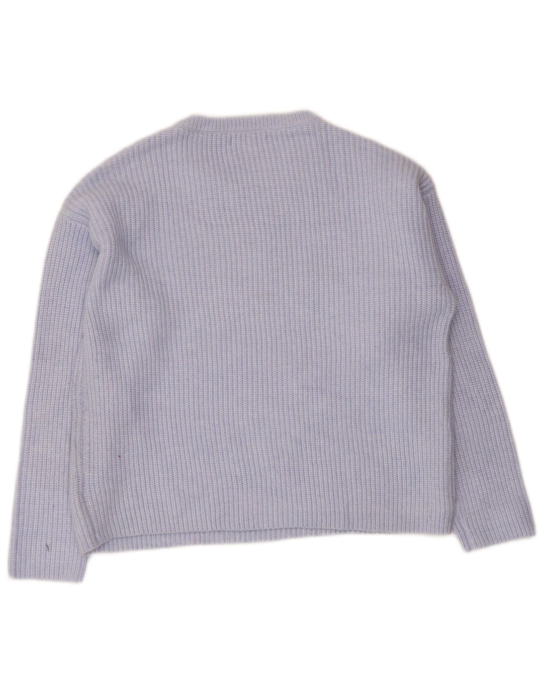 Marks & Spencer Jersey de cuello redondo para mujer UK 44 Poliéster azul medio