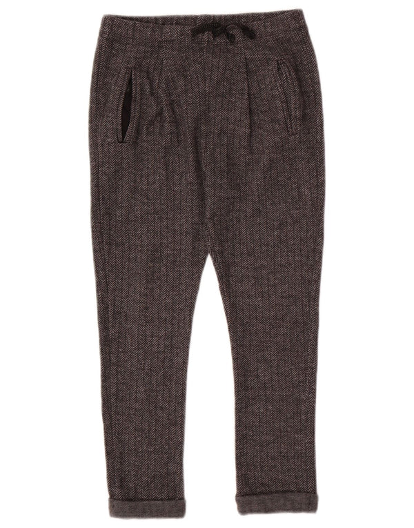 ZARA Pantalón Chino Slim Niña 7-8 Años W22 L18 Espiga Gris