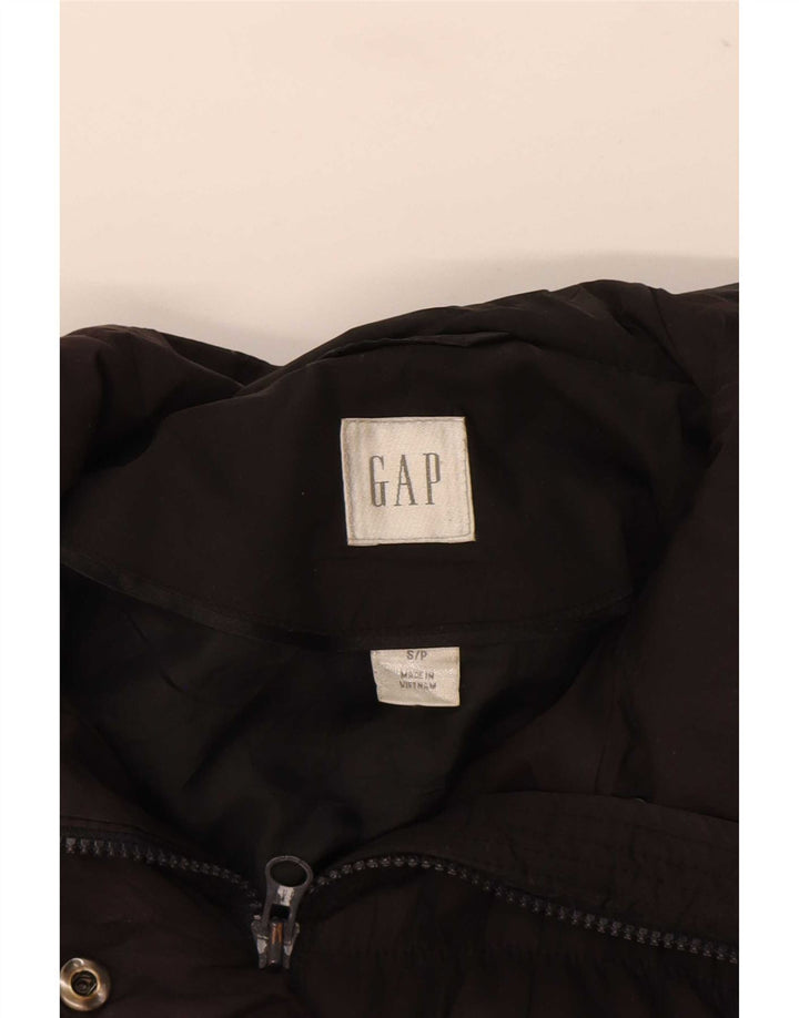 Gap Chaqueta Acolchada con Capucha para Mujer UK 10 Small Black