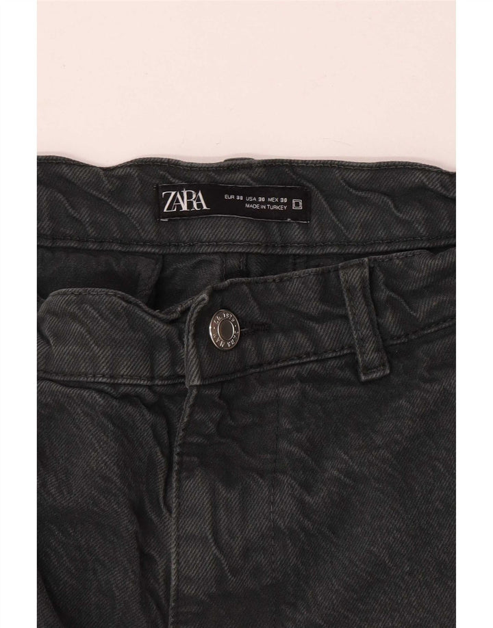 Zara Jeans Cargo Sueltos para Hombre EU 38 Small W30 L29 Gris