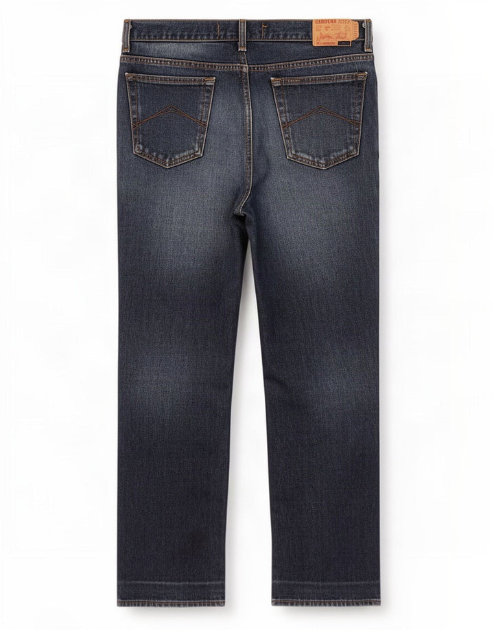 Carrera Hombre 700 Vaqueros Rectos W36 L31 Azul