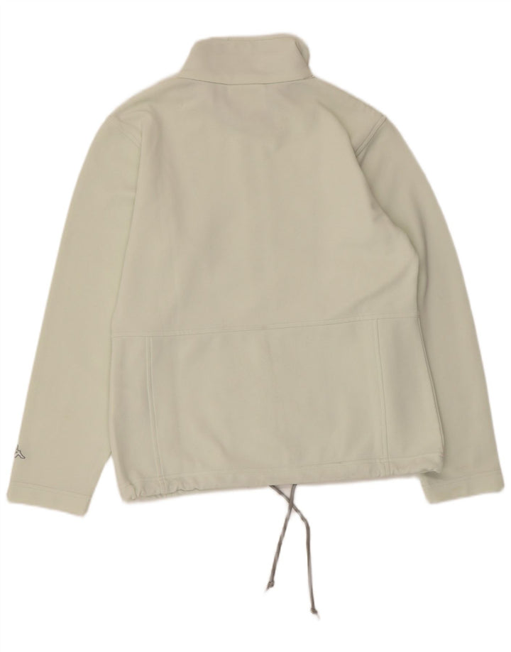Kappa Chaqueta de chándal para mujer UK 44 Poliéster verde medio