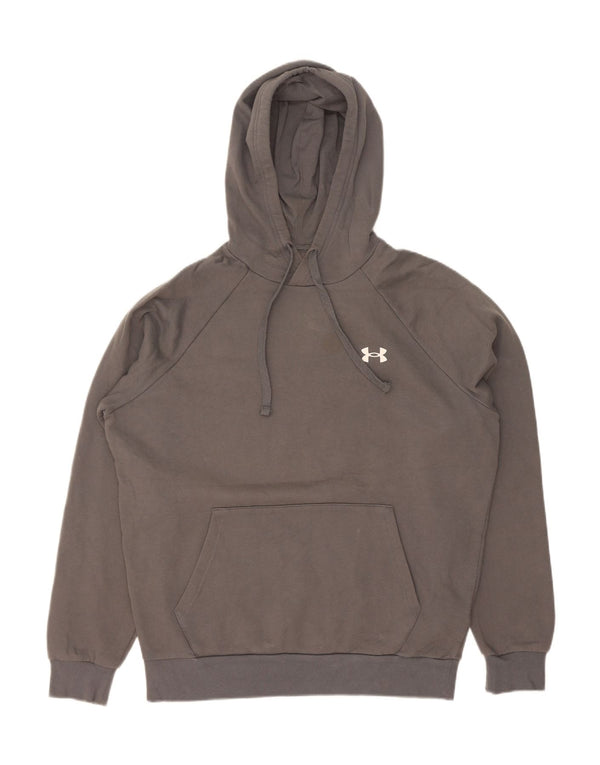 Under Armour Jersey con capucha holgado de algodón gris medio para hombre