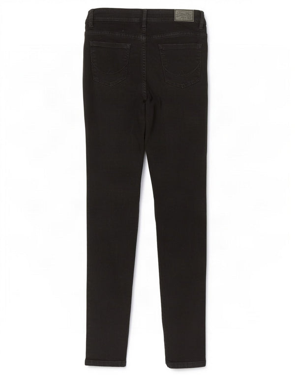 Vaqueros Superdry Alexia Jegging para mujer W28 L32 Algodón negro