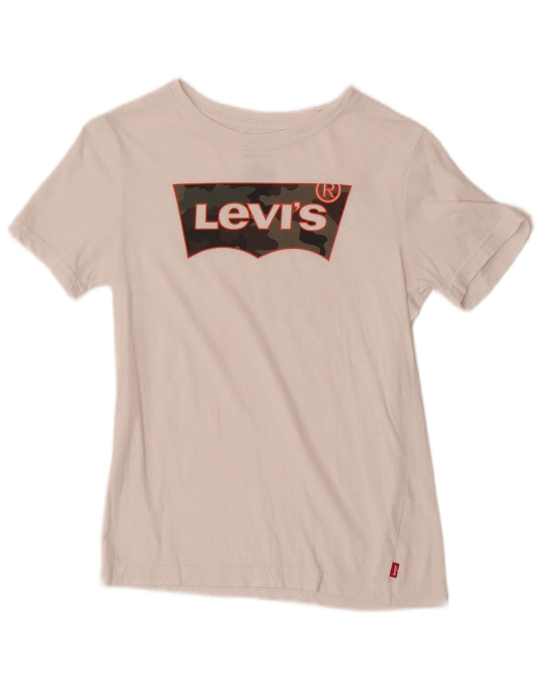 Levi's Camiseta gráfica para niño 11-12 años Blanco