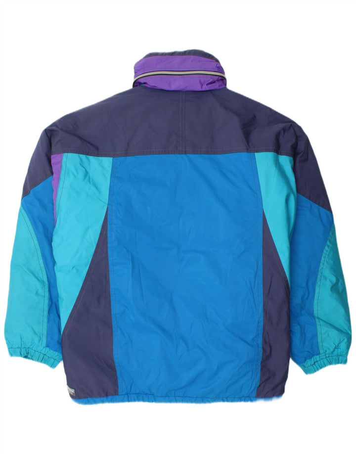 COLMAR Chaqueta de esquí gráfica para hombre IT 54 XL Poliamida azul color block