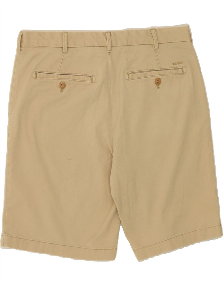 IZOD Mens Chino Shorts W32 Medium Beige Cotton Vintage Izod and Second-Hand Izod from Messina Hembry 