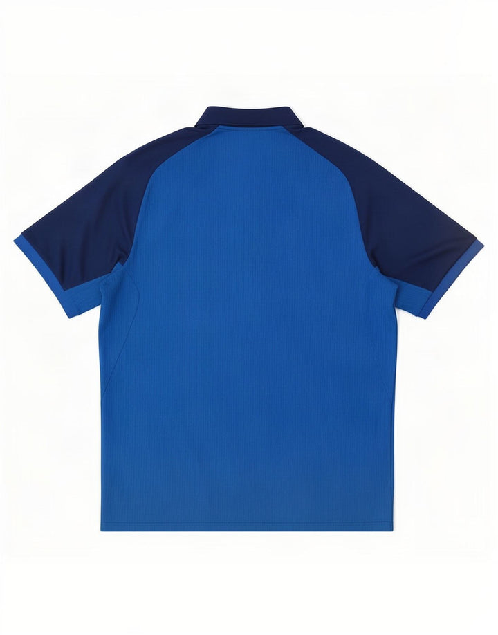 Adidas Hombre Climacool Polo XL Azul Colorblock Poliéster