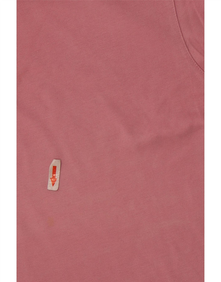 Polo Calvin Klein para hombre de algodón rosa medio