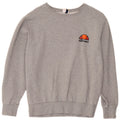 Ellesse Mujer Sudadera Jumper UK 46 Grande Gris Algodón