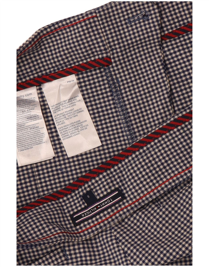 Tommy Hilfiger Pantalones casuales para mujer US 8 Medium W32 L29 Azul marino