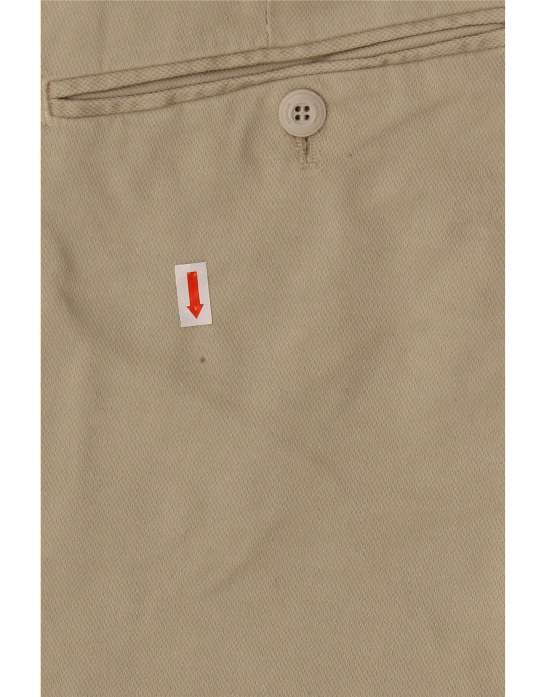 Dondup Hombre Pantalón Chino Slim W34 L33 Beige Modal