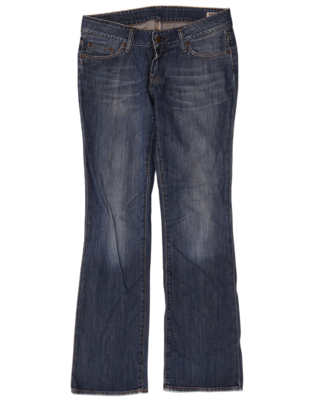 Vaqueros Lee Coral Bootcut para mujer W30 L33 Algodón azul