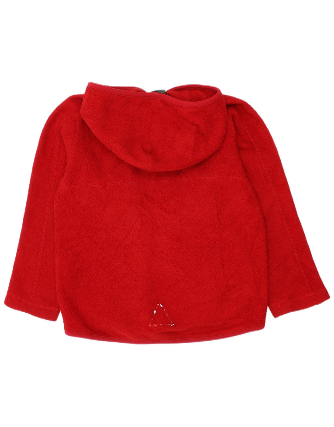 L.L.Bean Chaqueta polar con capucha para niños 5-6 años Mediana Rojo Poliéster