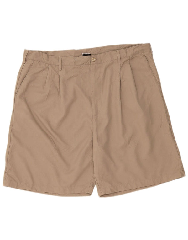 Nike Dri Fit - Pantalones cortos chinos para hombre, color beige, poliéster, W42, 2XL