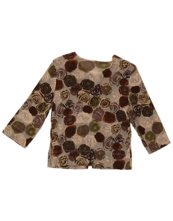 Kookai Top Bolero de manga 3/4 para mujer US 2 XS Poliamida floral multicolor