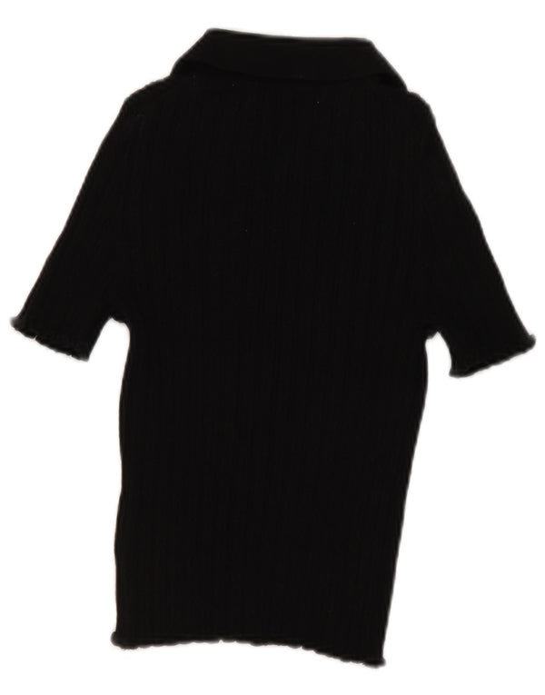 Polo Boden para mujer UK 40 Mediano Algodón negro