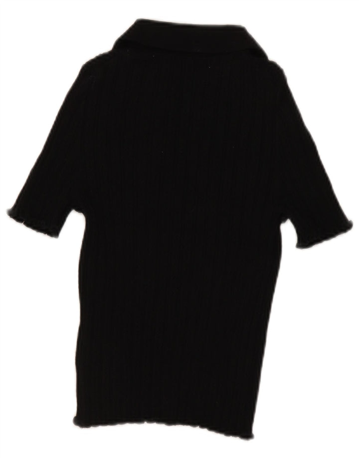 Polo Boden para mujer UK 40 Mediano Algodón negro