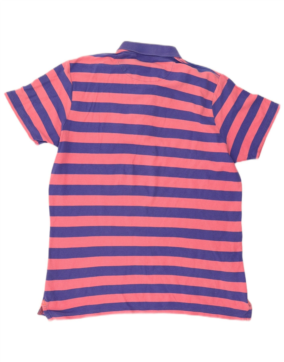 Polo de hombre Fat Face de algodón a rayas azules grandes