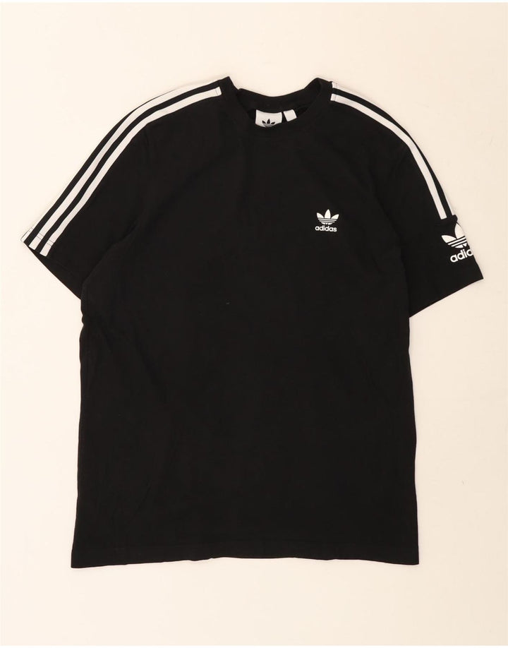 Camiseta Adidas Hombre Top Medium Negro Algodón