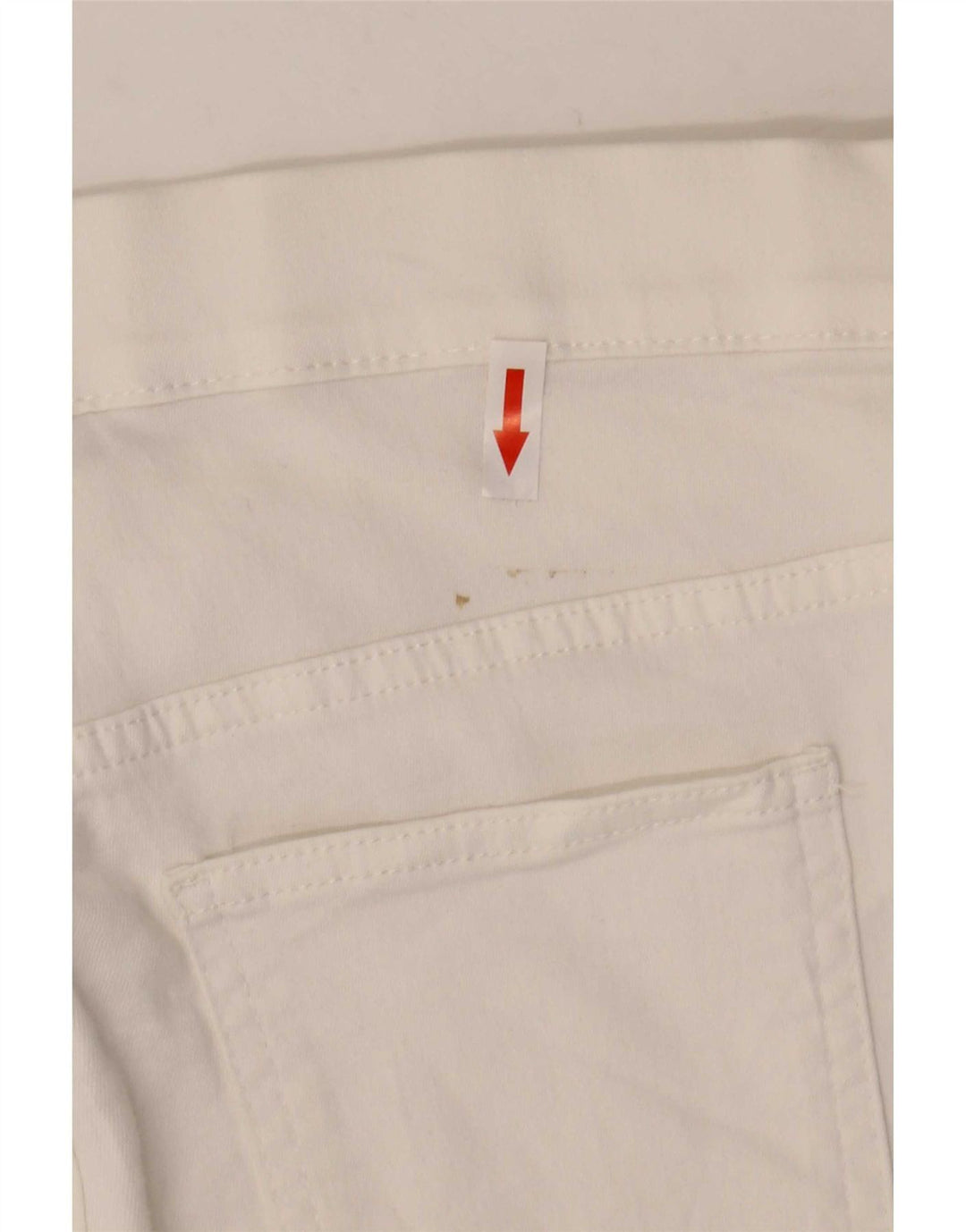 Marks & Spencer Jeans Jegging para Mujer UK 12 Medium W32 L28 Algodón Blanco