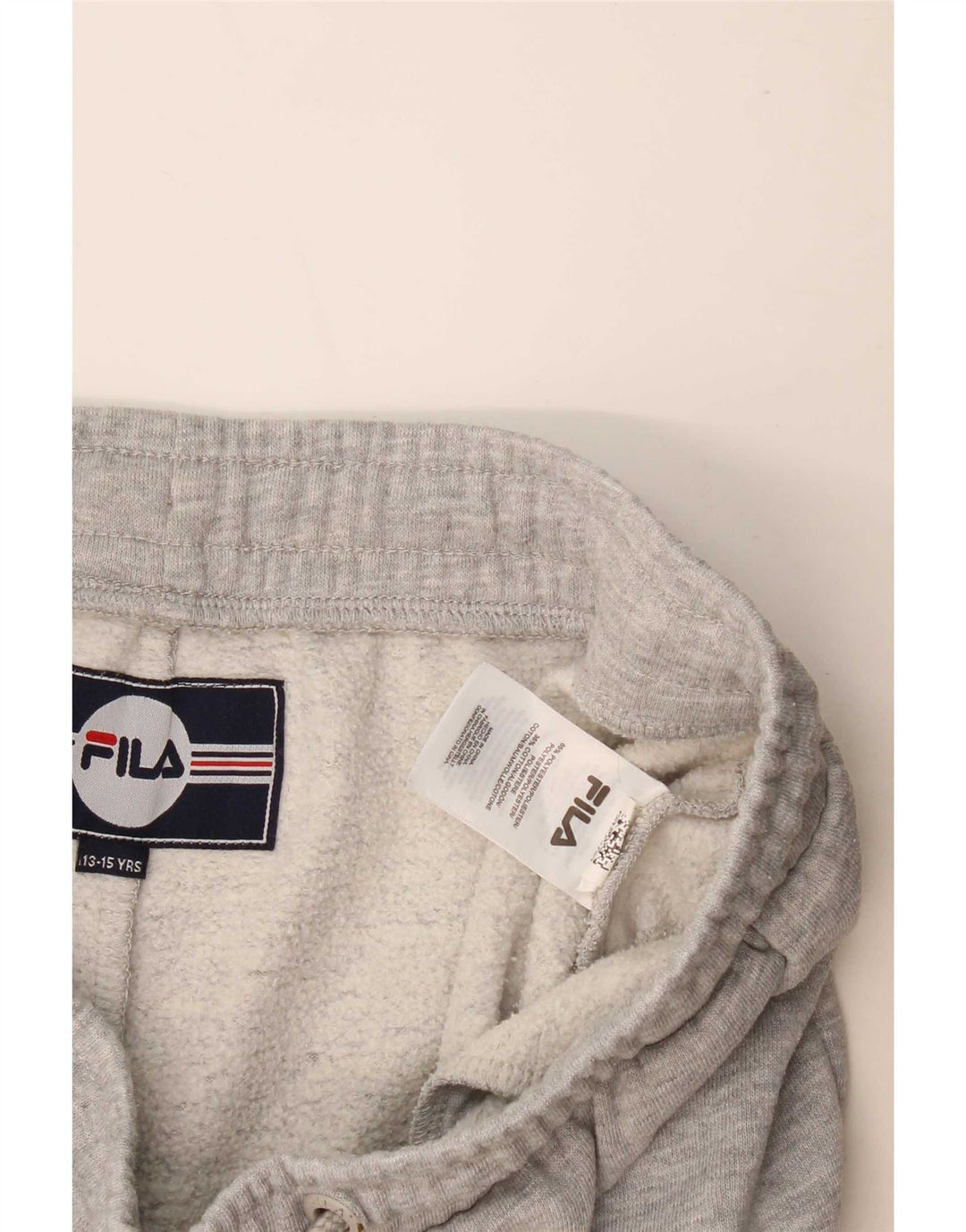Fila Pantalón Chándal Niño Joggers 13-14 Años Gris Poliéster