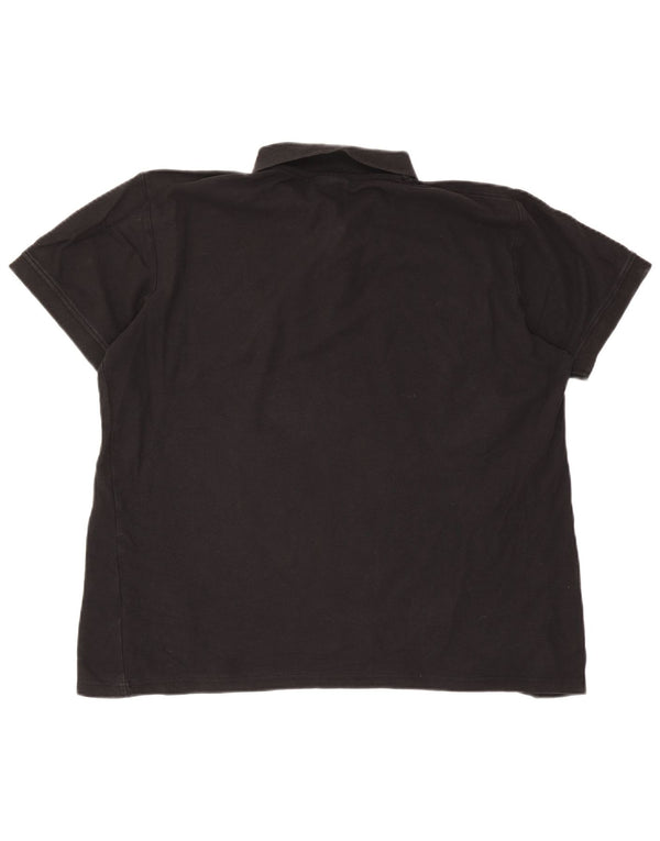Kappa Polo Hombre XL Algodón Negro