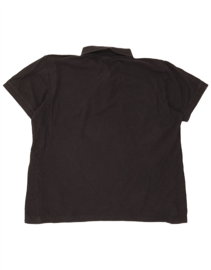 Kappa Polo Hombre XL Algodón Negro