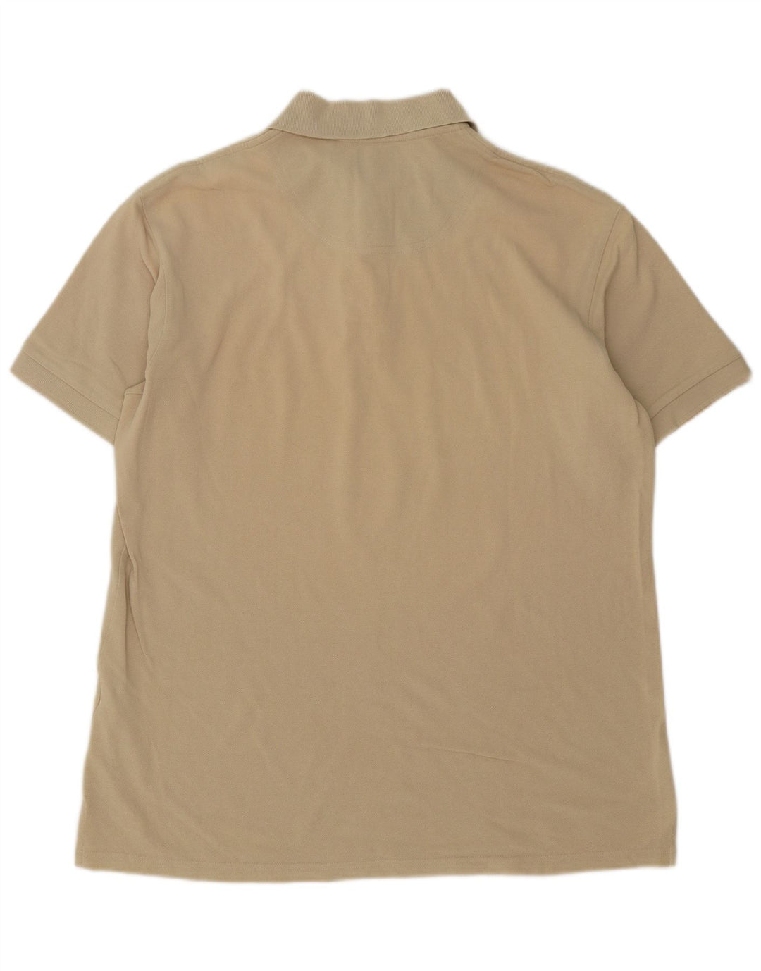 Murphy & Nye Polo para hombre grande de algodón beige