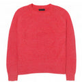 Marks & Spencer Suéter tipo jersey con cuello redondo para mujer, Reino Unido 44, mediano, moteado en rosa